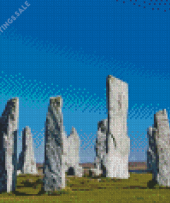 Callanish Stones In Hebrides Diamond Painting