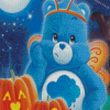 Care Bears Grumpy Halloween Diamond Painting
