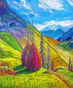 Carpathian Mountains Art Diamond Painting