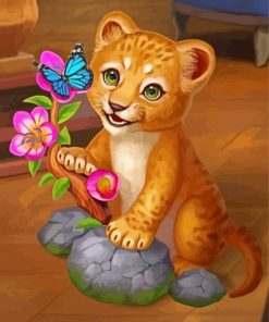 Charlie The Lion Diamond Painting