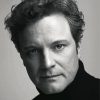 Close Up Black And White Colin Firth Diamond Painting