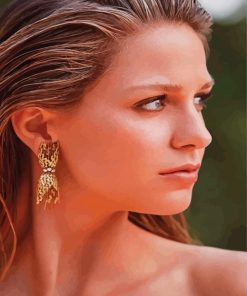 Close Up Melissa Benoist Diamond Painting