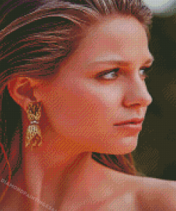 Close Up Melissa Benoist Diamond Painting