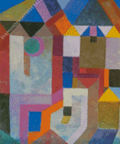Colorful Architecture Paul Klee Diamond Painting