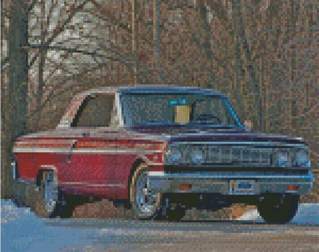 Cool Ford Fairlane Diamond Painting