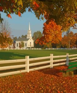 Craftsbury Common VT Diamond Painting