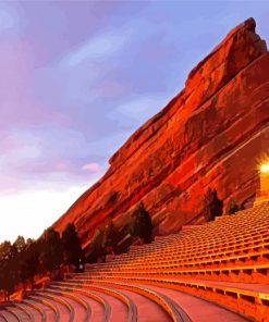 Denver Colorado Red Rocks Park And Amphitheatre Diamond Painting