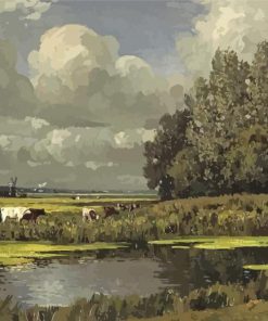 Distant Storm Clouds Suffolk By Campbell Archibald Mellon Diamond Painting