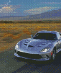 Dodge Viper Diamond Painting