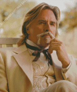 Don Johnson In Django Unchained Diamond Painting