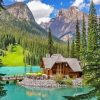 Emerald Lake BC Diamond Painting