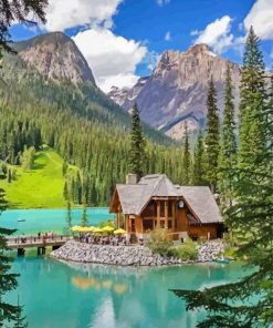 Emerald Lake BC Diamond Painting