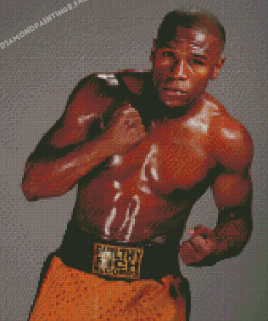 Floyd Mayweather Jr Diamond Painting