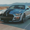 Grey Ford Mustang Shelby Luxury Car Diamond Painting