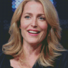 Gillian Anderson Smiling Diamond Painting