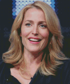 Gillian Anderson Smiling Diamond Painting