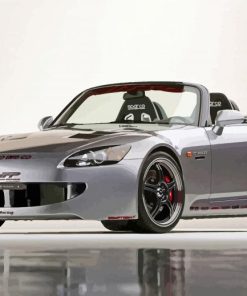 Grey Honda S2000 Car Diamond Painting