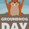 Groundhog Art Diamond Painting