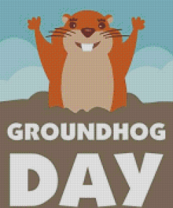 Groundhog Art Diamond Painting