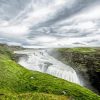 Gullfoss Falls Iceland Landscape Diamond Painting