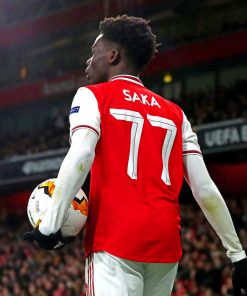 Bukayo Saka Player Back Diamond Painting