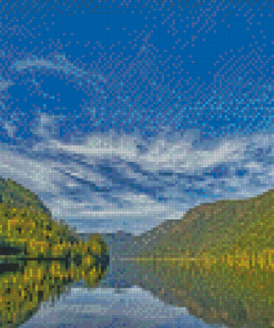 Cameron Lake Canada Landscape Diamond Paintings