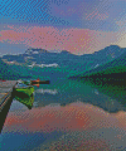 Cameron Lake Landscape Diamond Painting