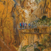 Caminito Del Rey Malaga Spain Diamond Painting