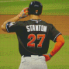 Baseball Player Giancarlo Stanton Diamond Painting