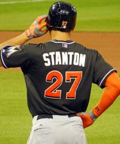 Baseball Player Giancarlo Stanton Diamond Painting