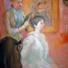 La Coiffure By Berthe Morisot Diamond Painting