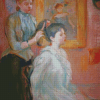 La Coiffure By Berthe Morisot Diamond Painting