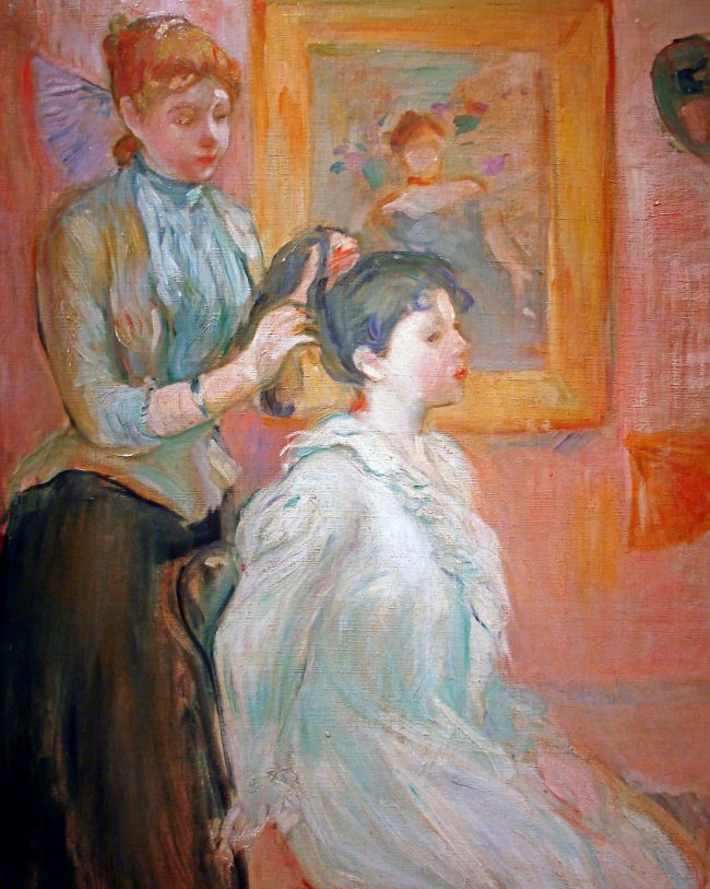 La Coiffure By Berthe Morisot Diamond Painting