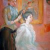 La Coiffure By Berthe Morisot Diamond Painting