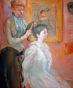 La Coiffure By Berthe Morisot Diamond Painting