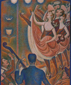 Le Chahut By Georges Seurat Diamond Painting