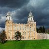 Manti Temple Diamond Painting