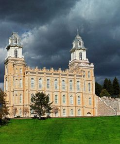 Manti Temple Diamond Painting