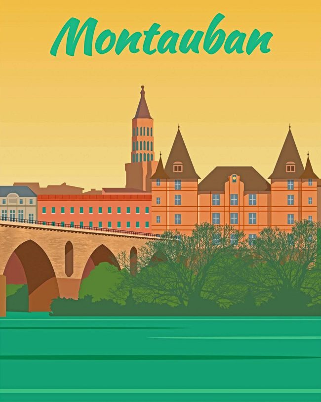 Montauban Poster Diamond Painting