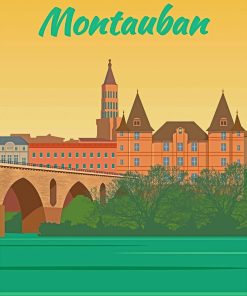 Montauban Poster Diamond Painting