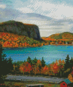 Moosehead Lake Landscape Diamond Painting