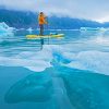 Paddleboarding In The Ice Diamond Painting