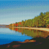 Sebago Lake State Park Maine - Diamond Painting