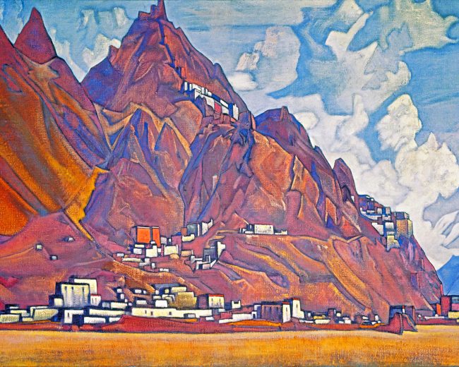 Shekar Dzong By Nicholas Roerich Diamond Painting