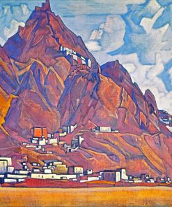 Shekar Dzong By Nicholas Roerich Diamond Painting