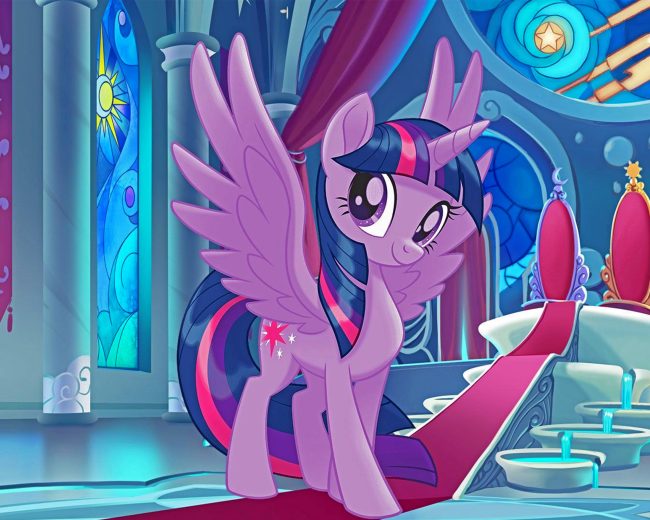 Fictional Character Twilight Sparkle Diamond Painting