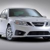 Saab White Car Diamond Painting