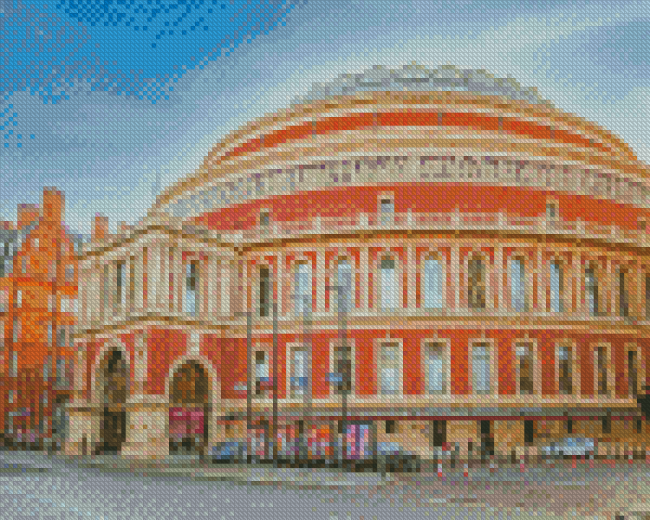 Royal Albert Hall London England Diamond Painting