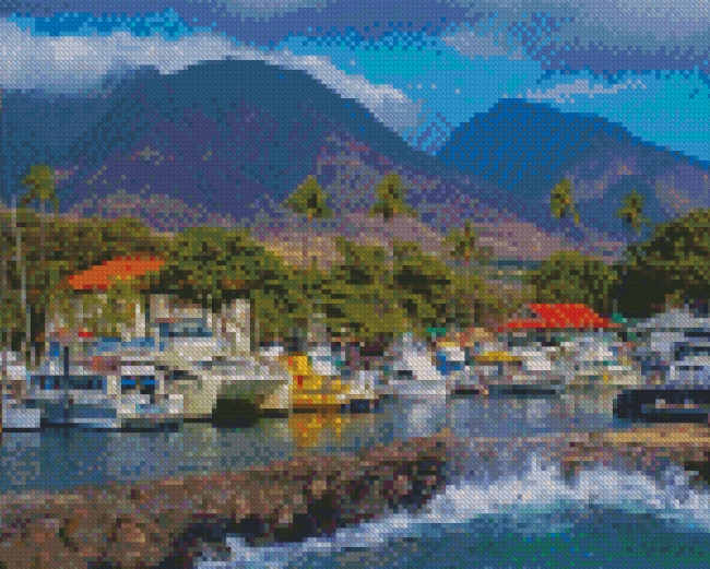 Hawaii Lahaina Diamond Painting