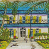 Hemingway House Key West Art Diamond Painting